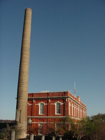 Old building, big smokestack. If you're a hotel manager, contact me for prints